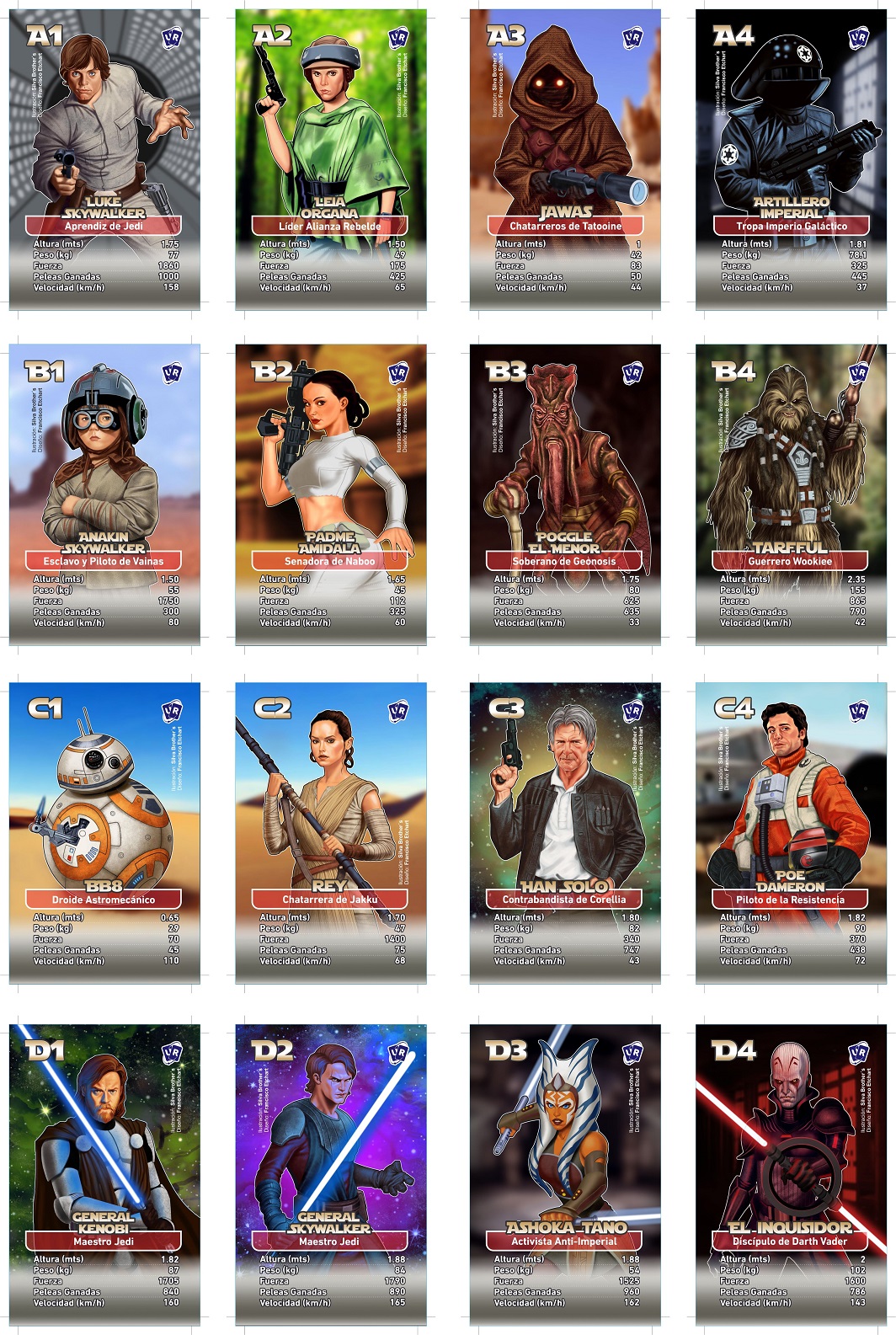 Cartas Star Wars vol 3